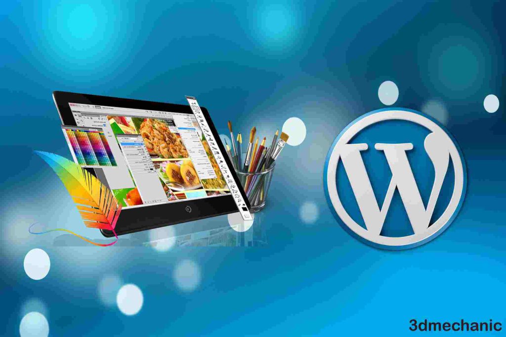 Website design class with basic and advanced WordPress