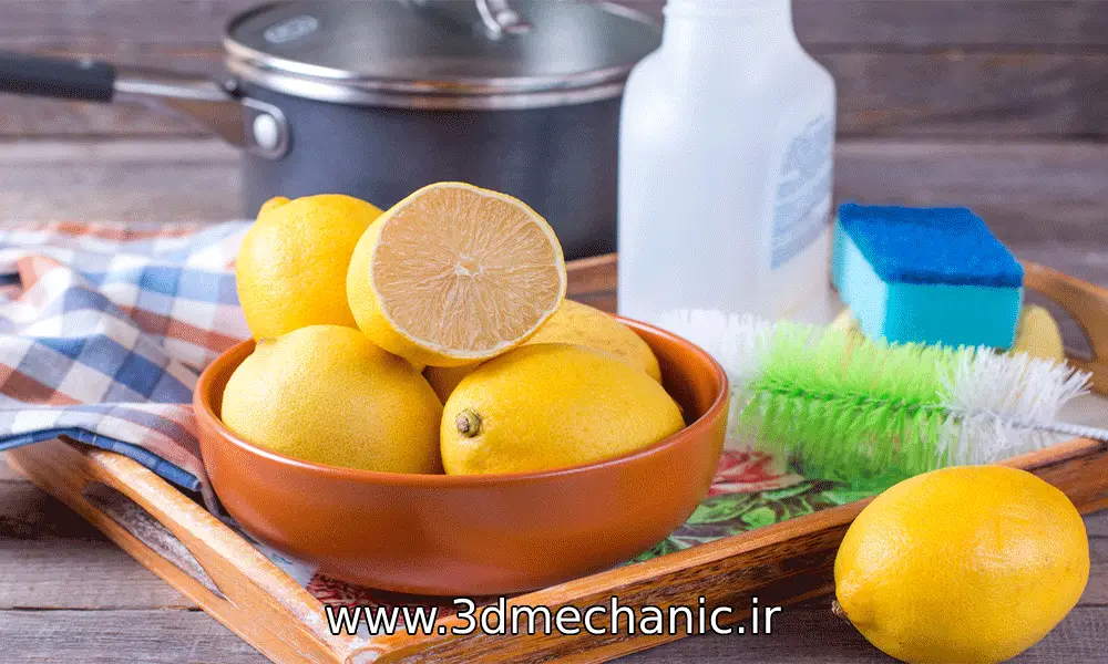 از بین بردن بوی بد یخچال با استفاده از لیمو